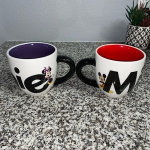 Disney Parks Mickey and Minnie Mugs